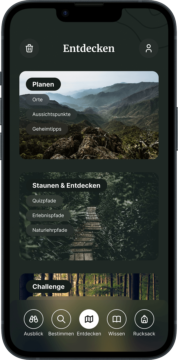Nebenfunktionen Screen 1